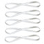 5Pcs Candy Color Women Men Yoga Hair Bands Sports Headband Girls Sport Anti-slip Elastic Rubber Sweatband Football Running - Slobuy