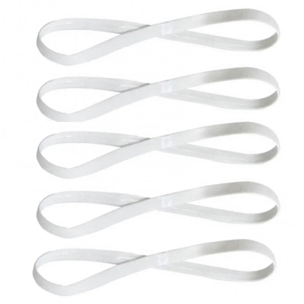 5Pcs Candy Color Women Men Yoga Hair Bands Sports Headband Girls Sport Anti-slip Elastic Rubber Sweatband Football Running - Slobuy