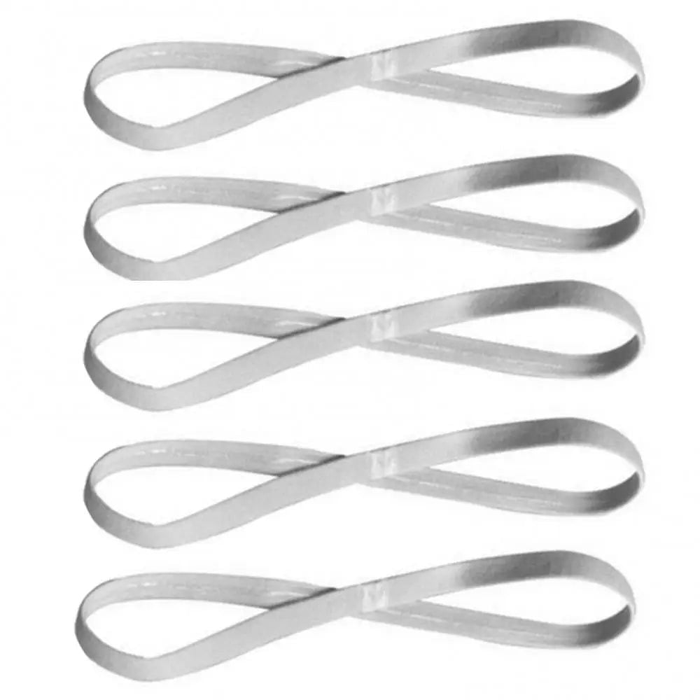 5Pcs Candy Color Women Men Yoga Hair Bands Sports Headband Girls Sport Anti-slip Elastic Rubber Sweatband Football Running - Slobuy