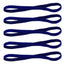 5Pcs Candy Color Women Men Yoga Hair Bands Sports Headband Girls Sport Anti-slip Elastic Rubber Sweatband Football Running - Slobuy