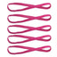 5Pcs Candy Color Women Men Yoga Hair Bands Sports Headband Girls Sport Anti-slip Elastic Rubber Sweatband Football Running - Slobuy