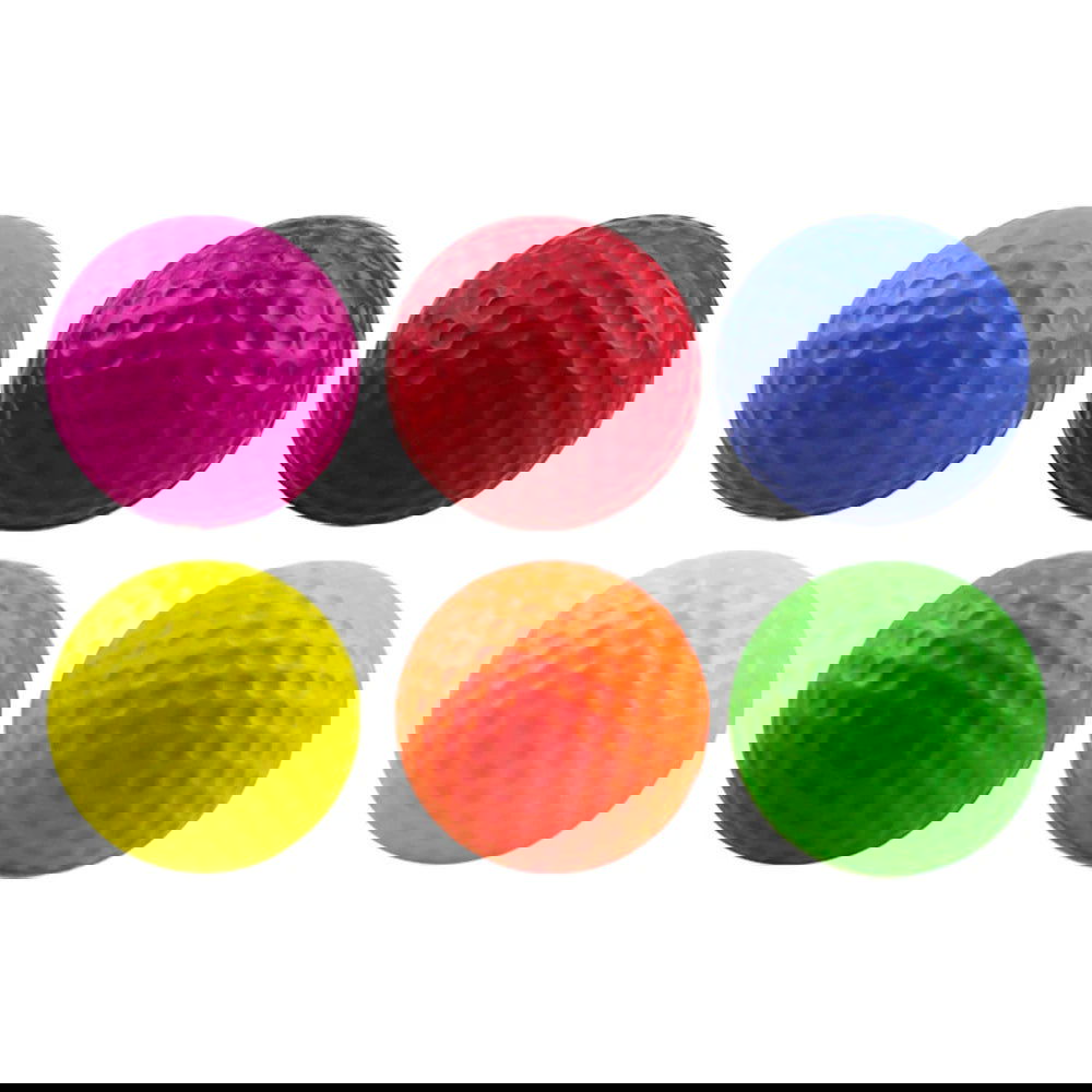 5Pcs Golf Ball PU Foam Solid Sponge Soft Ball Indoor Outdoor Practice Training Children Golf Supplies - Slobuy