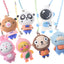 5Pcs Golf Rubber Tee With PVC Cartoon Pattern Golf Ball Holder With Handmade Rope Prevent Loss Golf Accessories Golf Gift - Slobuy