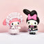 5Pcs Set Sanrio Anime Figure Doll 3-4cm Kawaii Kuromi Melody Model Accessories Children's Toys Gift Action Figures Hobbies Gifts - Slobuy