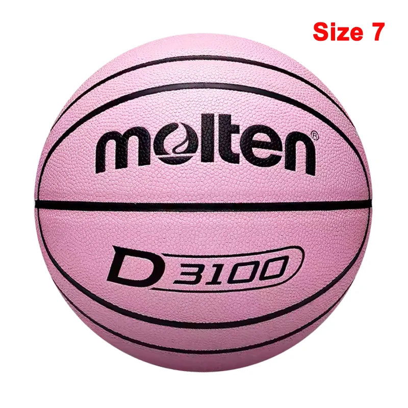 2023 Molten Original Basketball Ball Size 7/6/5 High Quality PU Wear-Resistant Match Training Outdoor Indoor Men basketbol topu - Slobuy