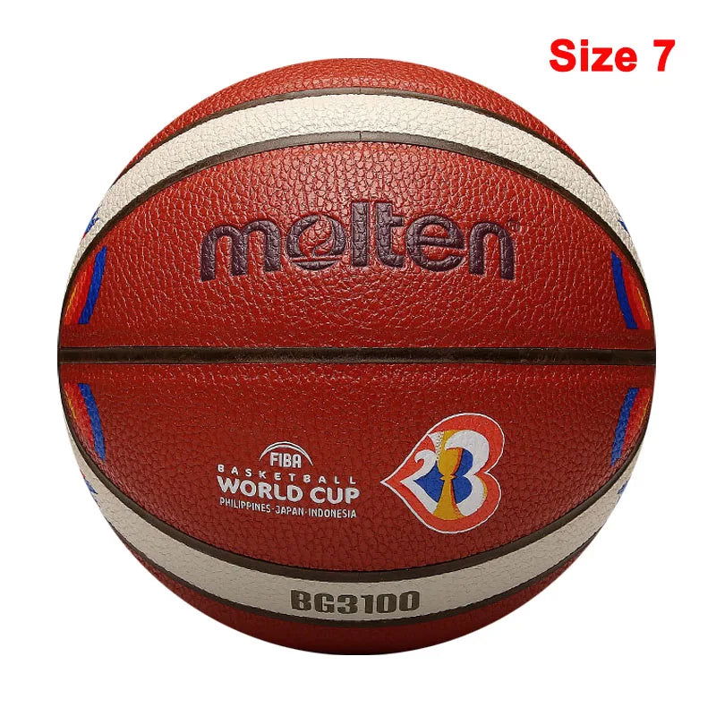 2023 Molten Original Basketball Ball Size 7/6/5 High Quality PU Wear-Resistant Match Training Outdoor Indoor Men basketbol topu - Slobuy