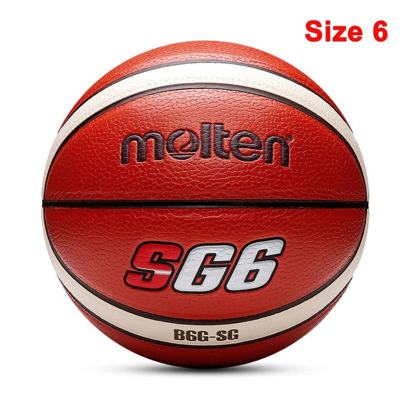 2023 Molten Original Basketball Ball Size 7/6/5 High Quality PU Wear-Resistant Match Training Outdoor Indoor Men basketbol topu - Slobuy