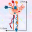 5 IN 1 Pink Pig Silicone Pull String Baby Develop Teething Montessori Sensory Educational Toy Travel Toys For Stroller - Slobuy