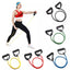 5 Levels Resistance Bands with Handles Training Exercise Tube Band Pull Rope Fitness  Elastic Bands Workouts Strength Equipment - Slobuy