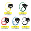 5 Levels Resistance Bands with Handles Training Exercise Tube Band Pull Rope Fitness  Elastic Bands Workouts Strength Equipment - Slobuy