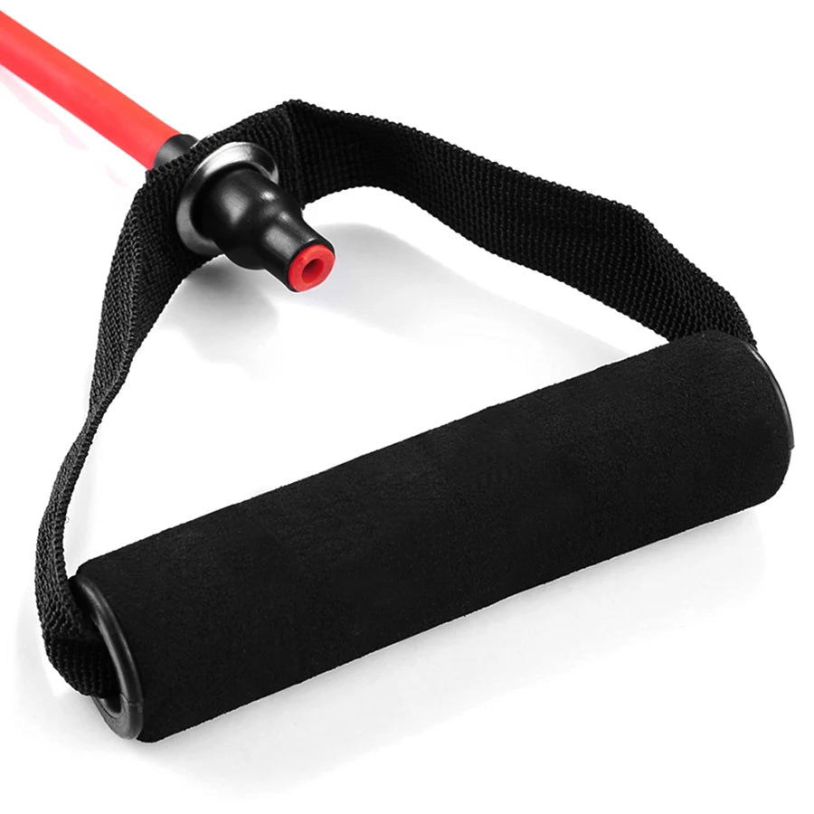 5 Levels Resistance Bands with Handles Training Exercise Tube Band Pull Rope Fitness  Elastic Bands Workouts Strength Equipment - Slobuy
