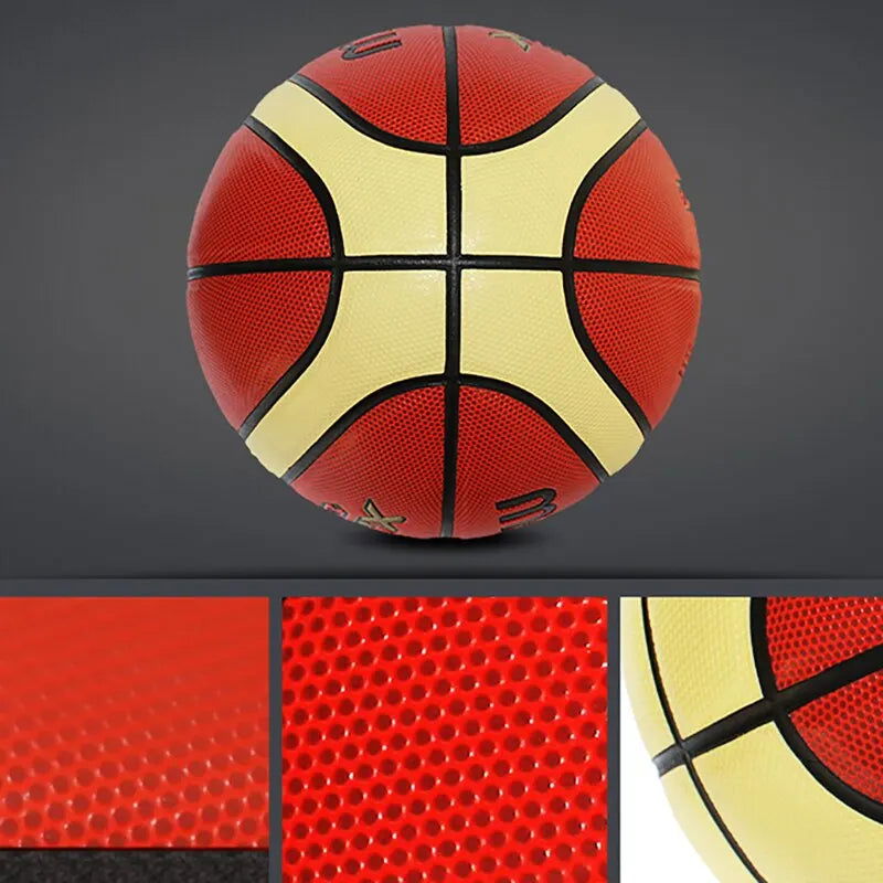 Molten Basketball Balls Official Size 7/6/5 PU Material High Quality Balls Outdoor Indoor Match Training Women Men Baloncesto - Slobuy