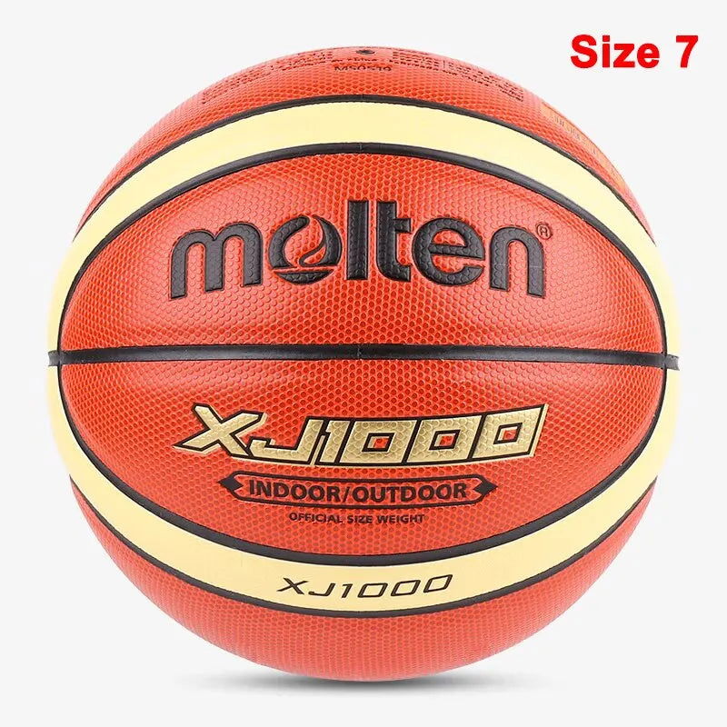 Molten Basketball Balls Official Size 7/6/5 PU Material High Quality Balls Outdoor Indoor Match Training Women Men Baloncesto - Slobuy