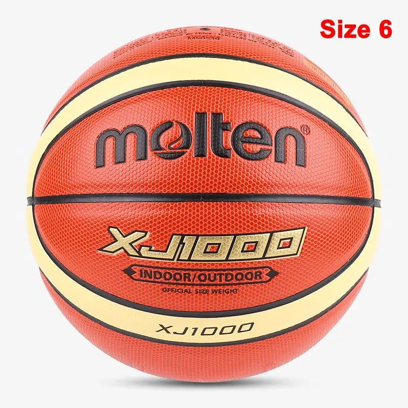 Molten Basketball Balls Official Size 7/6/5 PU Material High Quality Balls Outdoor Indoor Match Training Women Men Baloncesto - Slobuy