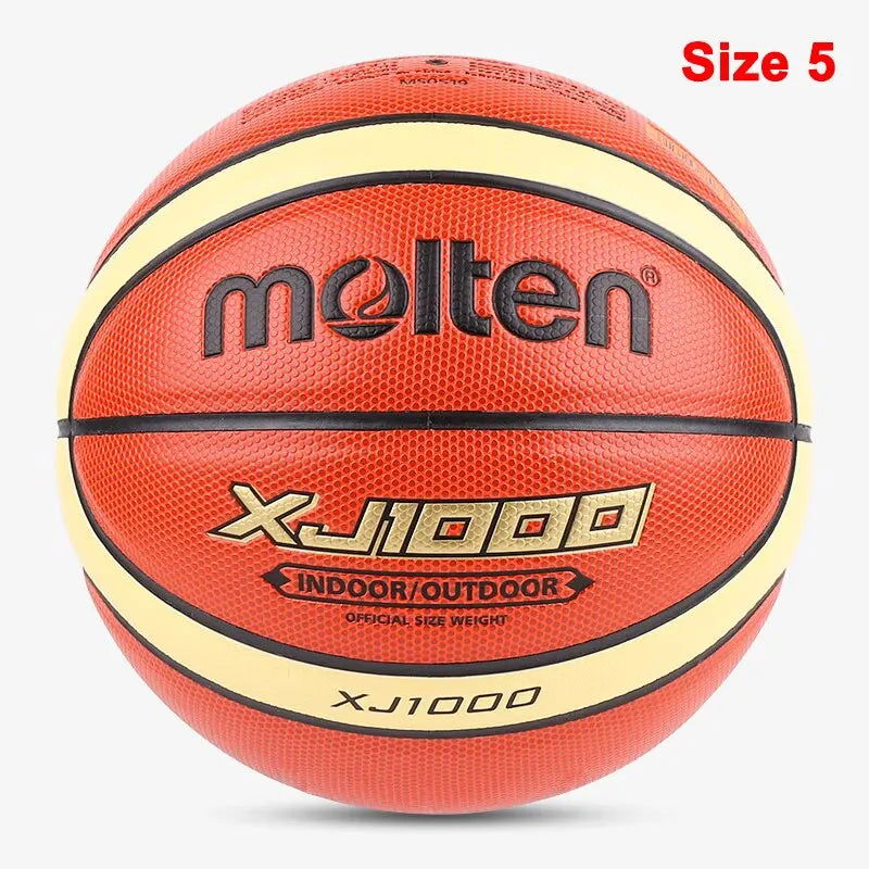 Molten Basketball Balls Official Size 7/6/5 PU Material High Quality Balls Outdoor Indoor Match Training Women Men Baloncesto - Slobuy