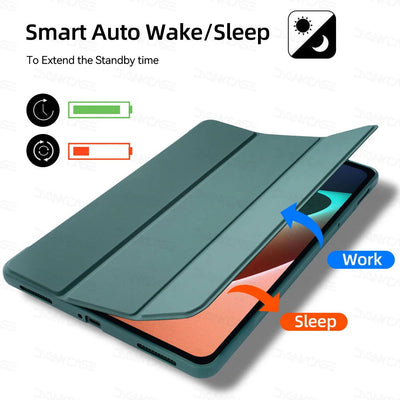Tablet Case For mi Pad 5/6 Support Magnetic Charging Auto Wake up For MiPad 6/5 Pro Cover Funda For Xiaomi Tablet Accessories - Slobuy