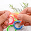 5 Roll 5 Colors Stickers Transparent Fluorescent Index Tabs Flags 5m Sticky Note Stationery Children Gift School Office Supplies - Slobuy