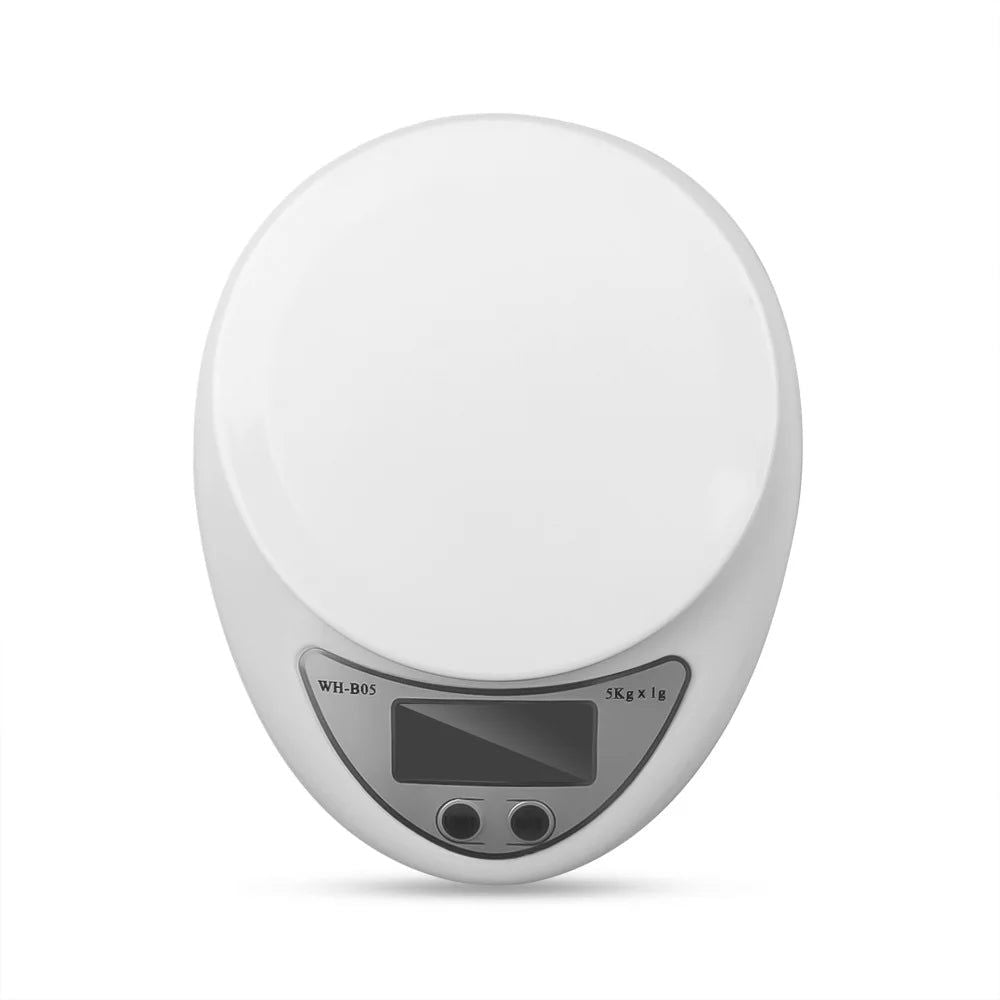 5kg Portable Digital Scale Scales Food Balance Measuring Weight Kitchen Scale LED Electronic Scales - Slobuy