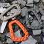 5pcs 8.5cm Tactical Backpack Buckle Fast Carabiner Plastic Hook D Shape Mosqueton EDC Gear For Outdoor Camping - Slobuy