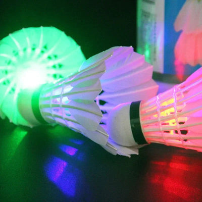 1/3/5pcs Lighting Badminton Dark Night Colorful LED Lighting Sport Badminton Light Spot Shuttle cock Accessories shuttlecock - Slobuy