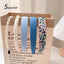 5pcs Set Fashion Women Cloth Hair Bands Headdress Headband Girls Hairband Hair Hoop Female Hair Accessories Headwear - Slobuy