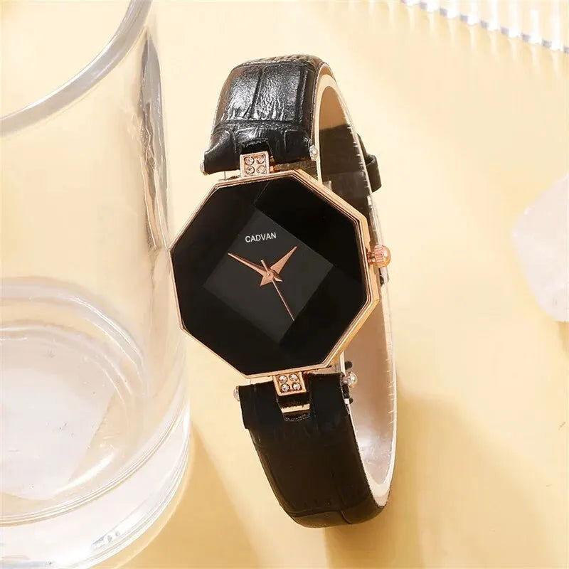 5pcs Set Watches Set Luxury Rhinestone Women Fashion Elegant Wristwatch Quartz Watch For Girl Ladies Clock Relogio - Slobuy