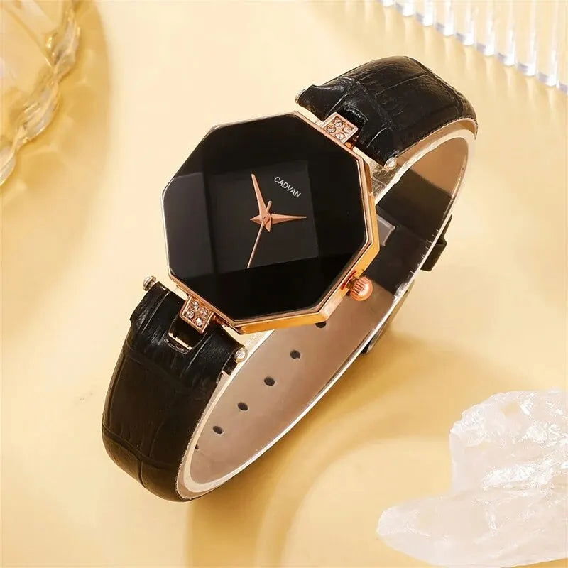 5pcs Set Watches Set Luxury Rhinestone Women Fashion Elegant Wristwatch Quartz Watch For Girl Ladies Clock Relogio - Slobuy