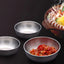 5pcs Stainless Steel Seasoning Sauce Dish Small Dish Dip Bowl Side Plate Butter Sushi Plate Vinegar Dishe Kitchen Saucer - Slobuy