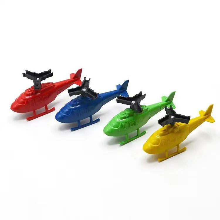 1/3/5sets Bamboo Dragonfly Handle Pull Helicopter Children's Outdoor Games Sports Toys for Boys Girls - Slobuy
