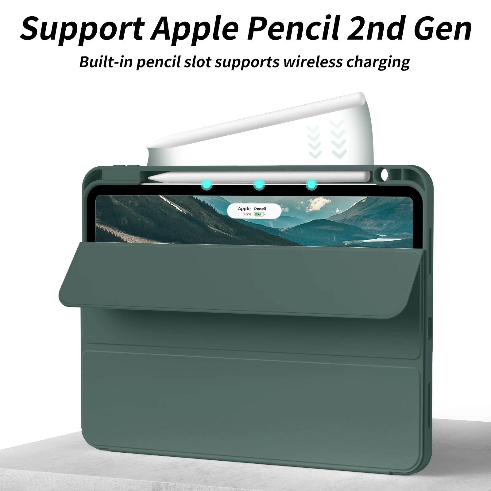 RBP For iPad Pro 11 12.9 inch with Pencil Holder Case, For iPad Air 4/5th Generation 10.9 inch mini 6 Soft Slim TPU Tablet Cover - Slobuy