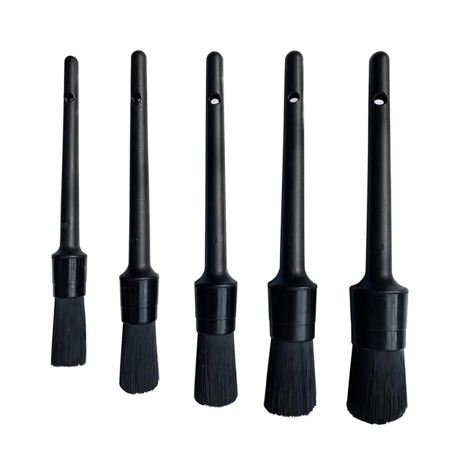 1/5x Car Detailing Cleaning Brushes Soft Detail Brush Wheel Cleaner Auto Dust Removal Brush Car Interior Exterior Accessories - Slobuy