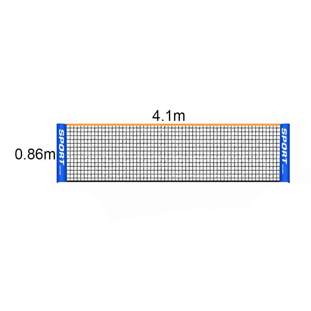 3.1/4.1/5.1/6.1m Professional Sport Training Standard Badminton Net Volleyball Net Easy Setup Outdoor Tennis Mesh Net Exercise - Slobuy