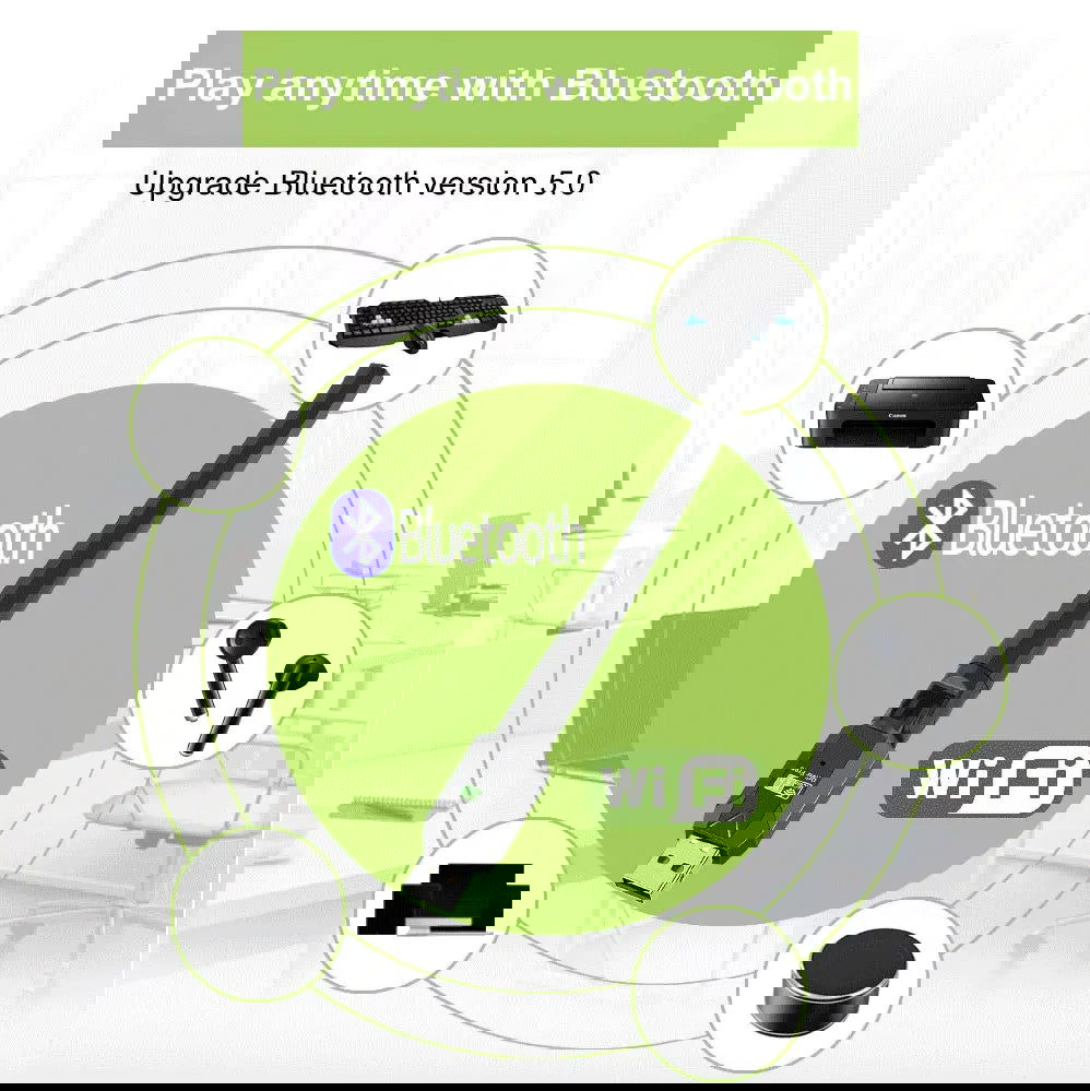 600Mbps USB WiFi Bluetooth 5.0 Adapter 2.4G 5GHz Wi-Fi Antenna Dual Band 802.11ac Mini Wireless Computer Network Card Receiver - Slobuy