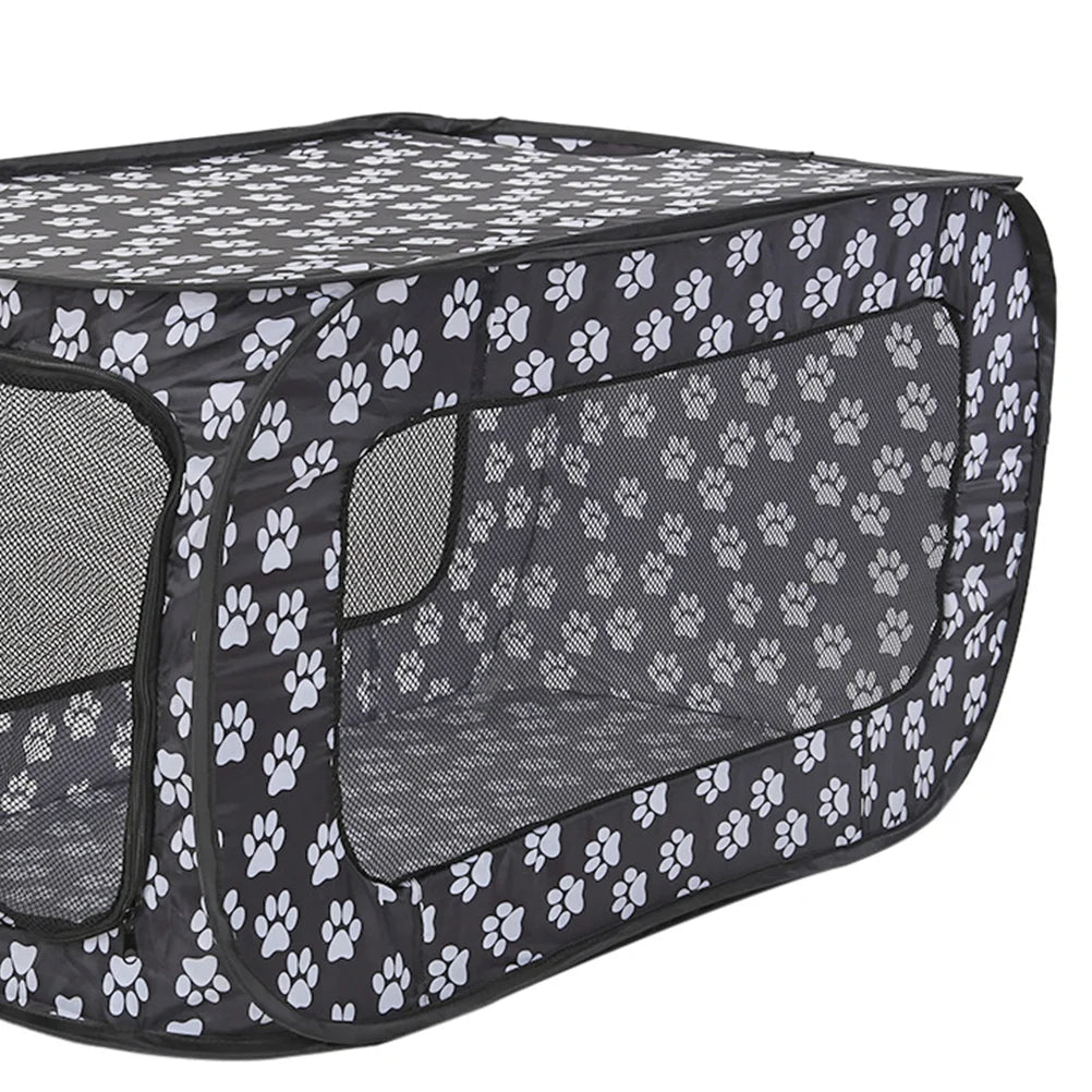 600 D Outdoor Dog House Soft Dog Crate Small Dog Playpen Dog Tent Fabric Dog Crate Dog Enclosures Rectangle Cat Tent Dogs - Slobuy