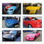 50*200/600cm Bright Glossy Car Wrap Stickers Vinyl Film Auto Body Decoration Wrapping Foil with Air Bubble Free Car Accessories - Slobuy