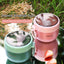 600ml Breakfast Cups Cereal Nut Yogurt Salad Soup Cup Container With Fork Thermal Microwave Food Storage Bento Box Lunch Box - Slobuy