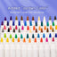 18/60Color Acrylic Paint Pens Brush Marker Pen for Artist Rock Painting,Glass,Ceramic Fabric DIY Card Making Art Supplie - Slobuy