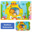 60 Pieces Jigsaw Puzzle Cartoon Animal Vehicle Montessori Games Children Educational Toys for Kids Christmas Gifts - Slobuy