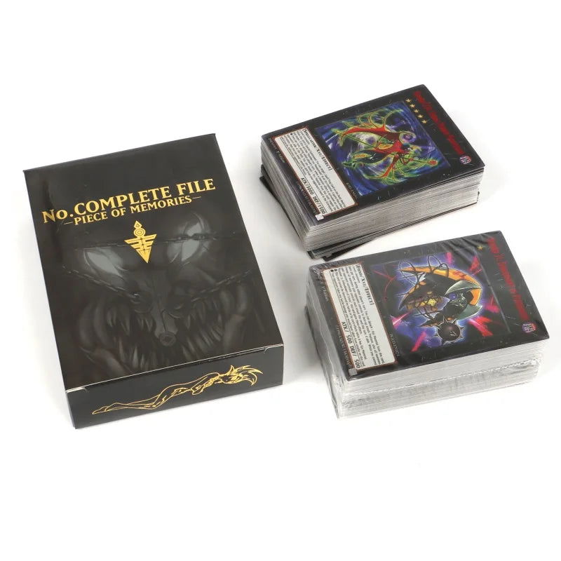 66-148PCS Yugioh Cards with Tin Box Yu Gi Oh Card English Holographic Golden Letter Duel Links Game Card Blue Eyes Exodia - Slobuy