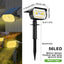 72/68 LED Solar Landscape Lights Outdoor IP65 Waterproof Solar Light with 3 Modes Solar Garden Spotlight for Yard Lawn Walkway - Slobuy