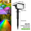 72/68 LED Solar Landscape Lights Outdoor IP65 Waterproof Solar Light with 3 Modes Solar Garden Spotlight for Yard Lawn Walkway - Slobuy