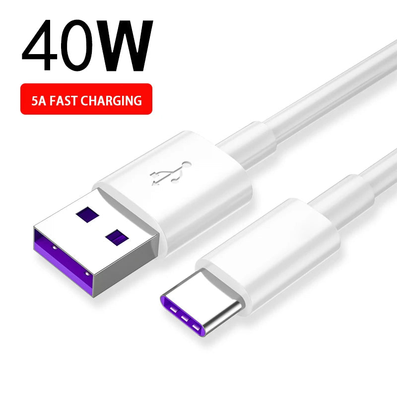 6A Fast Charging Usb C Cable for Xiaomi Mi 12 Redmi POCO Huawei Mobile Phone Accessories Type C Cable Phone Charger USB Cable - Slobuy