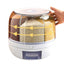 6KG Rotatable 360 Degree Rice Dispenser Sealed Dry Grain Bucket Dispenser Moisture-proof Kitchen Food Container Storage Box - Slobuy