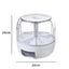 6KG Rotatable 360 Degree Rice Dispenser Sealed Dry Grain Bucket Dispenser Moisture-proof Kitchen Food Container Storage Box - Slobuy
