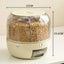6KG Rotatable 360 Degree Rice Dispenser Sealed Dry Grain Bucket Dispenser Moisture-proof Kitchen Food Container Storage Box - Slobuy