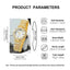 6PCS Set Women Watch Female Clock Roman Dial Luxury Brand Design Casual Ladies Quartz Wrist Watch Bracelet Set Montre Femme - Slobuy