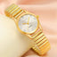 6PCS Set Womens Fashion Quartz Watch Female Clock Elastic Strap Luxury Brand Design Ladies Wrist Watch Relogio Feminino - Slobuy
