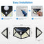 1/2/4/6Pcs 100 LED Wall Lights Outdoor Solar Lamp PIR Motion Sensor Solar Powered Sunlight Street Light for Garden Decoration - Slobuy