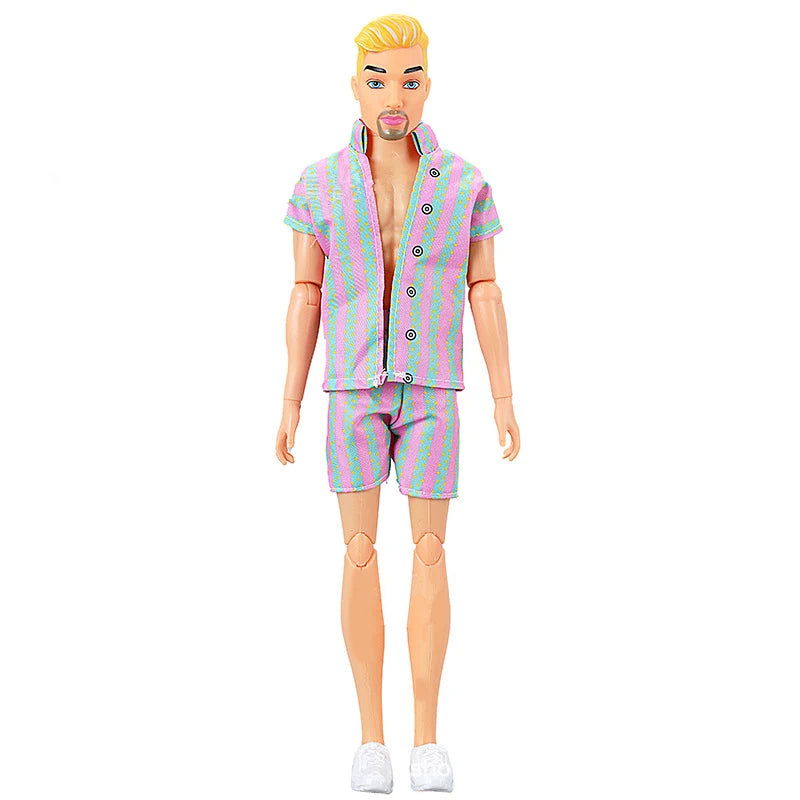 30cm Male/ Female Doll Full Set 1/6 Bjd Ken Doll with Clothes Girls Dress Up Toys Gifts - Slobuy