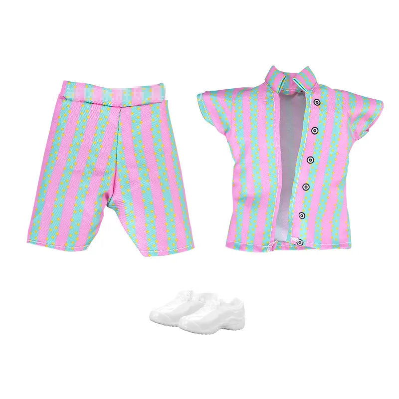 30cm Male/ Female Doll Full Set 1/6 Bjd Ken Doll with Clothes Girls Dress Up Toys Gifts - Slobuy